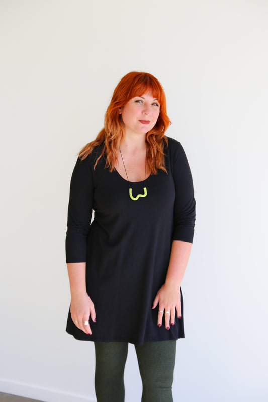 Tara Tunic /Dress -Black