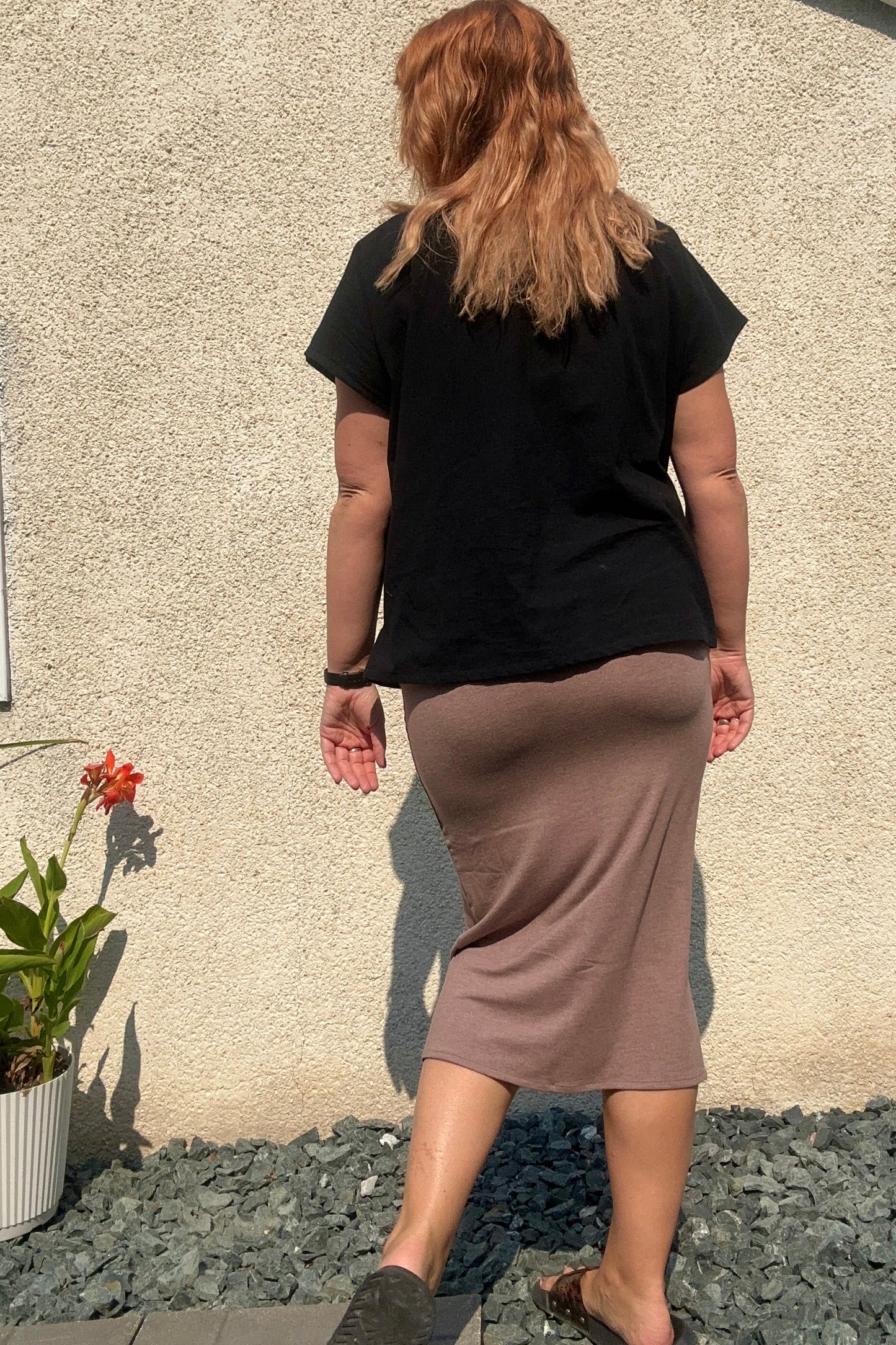 Long Fitted Skirt