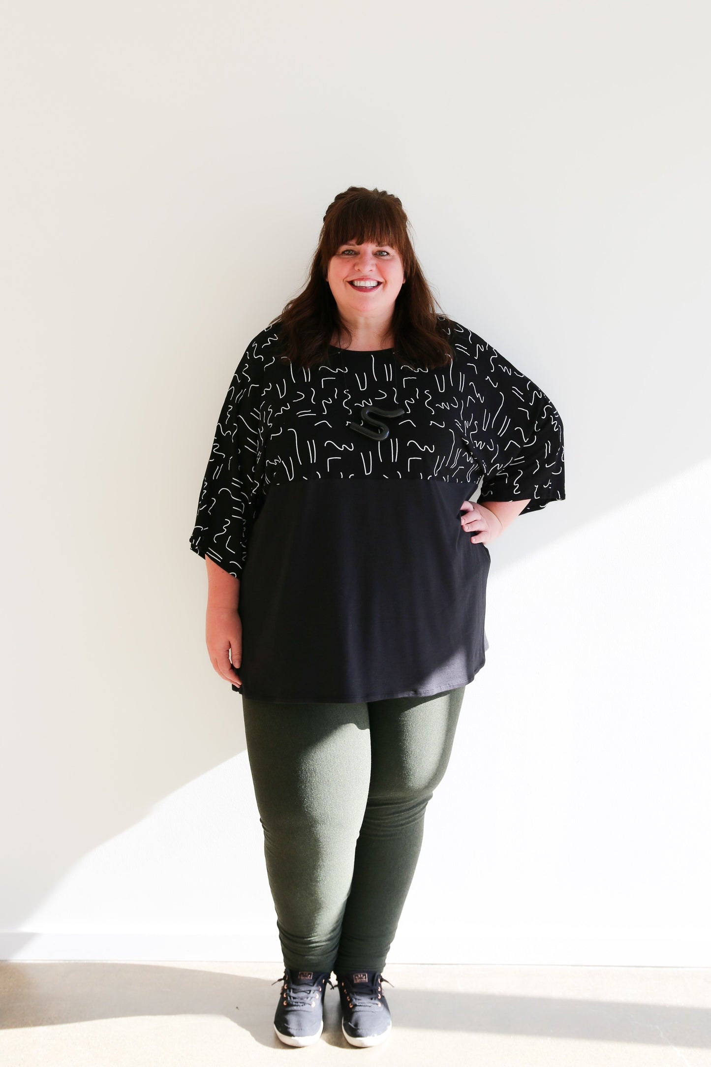 Zero Waste Squiggle Tunic