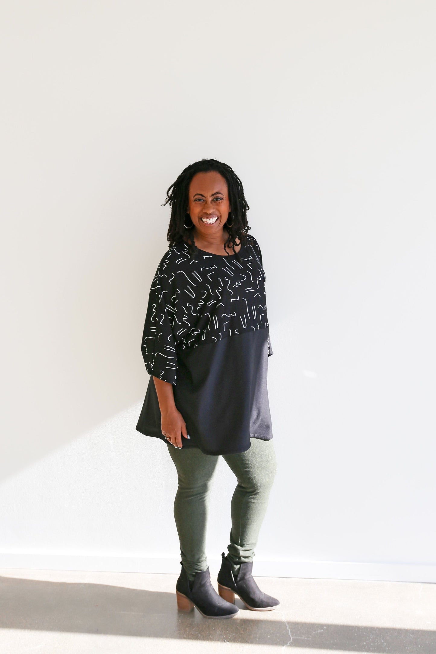 Zero Waste Squiggle Tunic