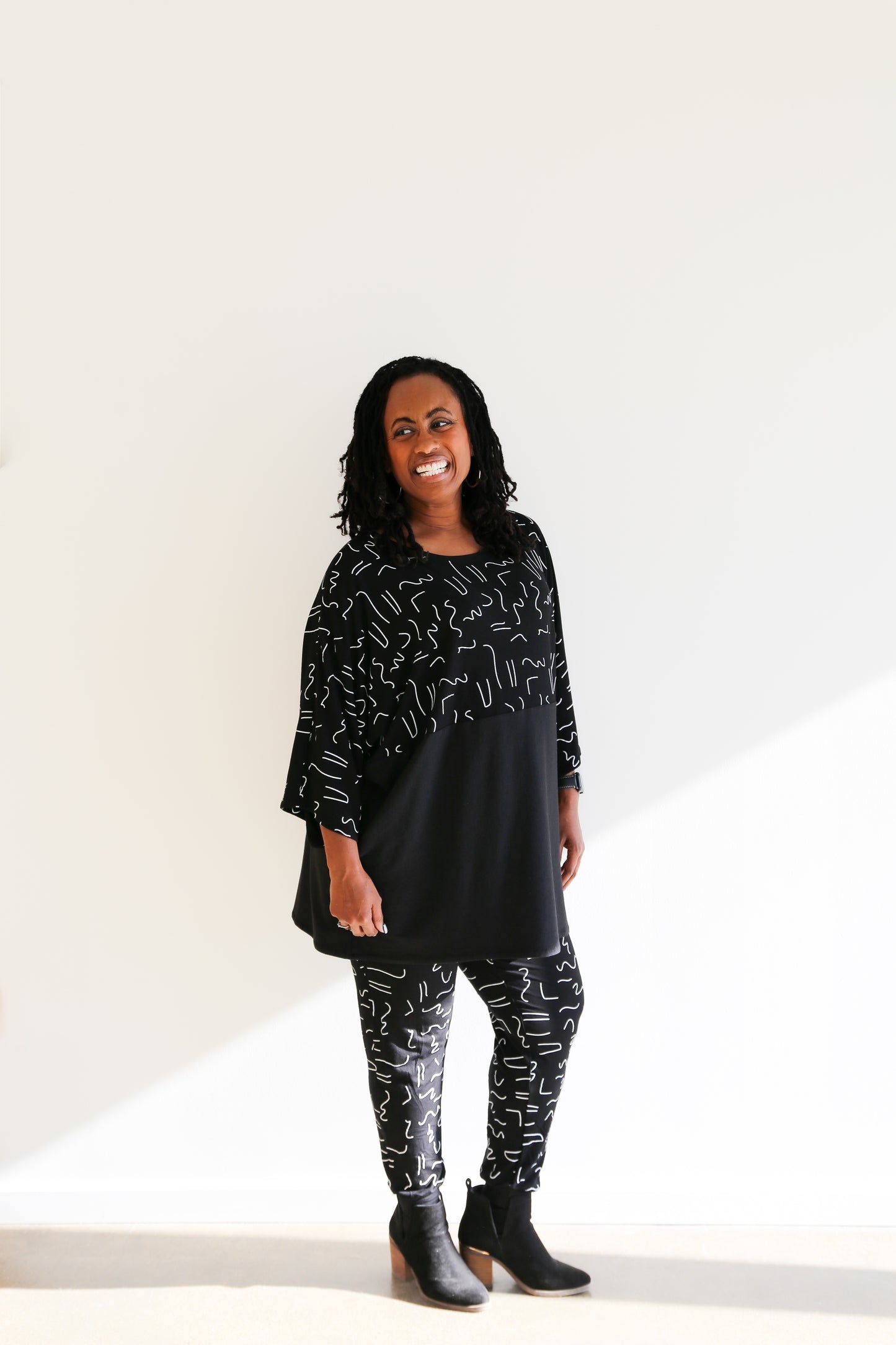 Zero Waste Squiggle Tunic