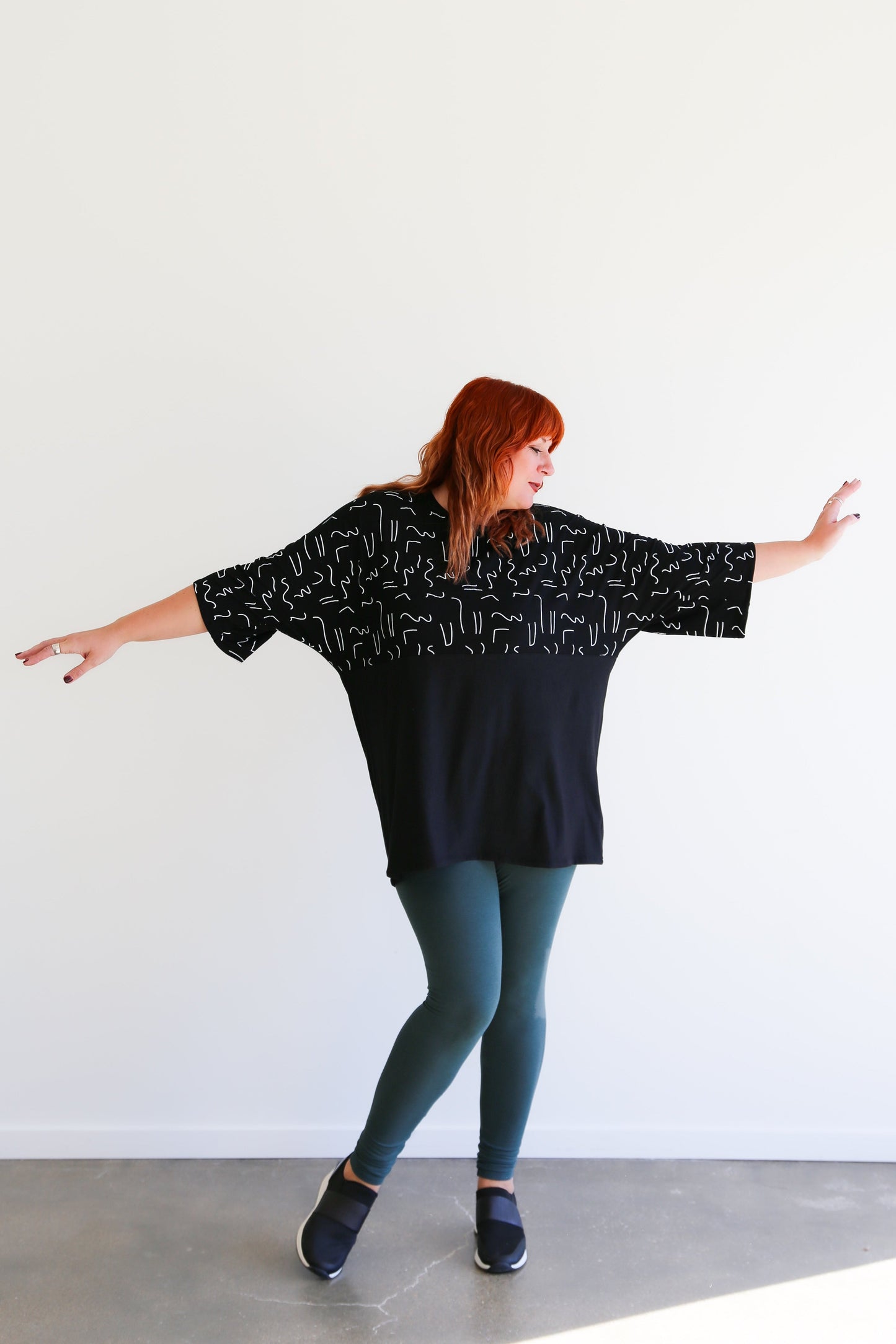 Zero Waste Squiggle Tunic