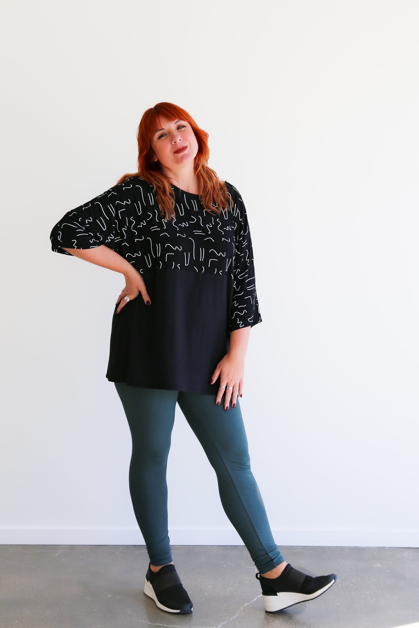 Zero Waste Squiggle Tunic