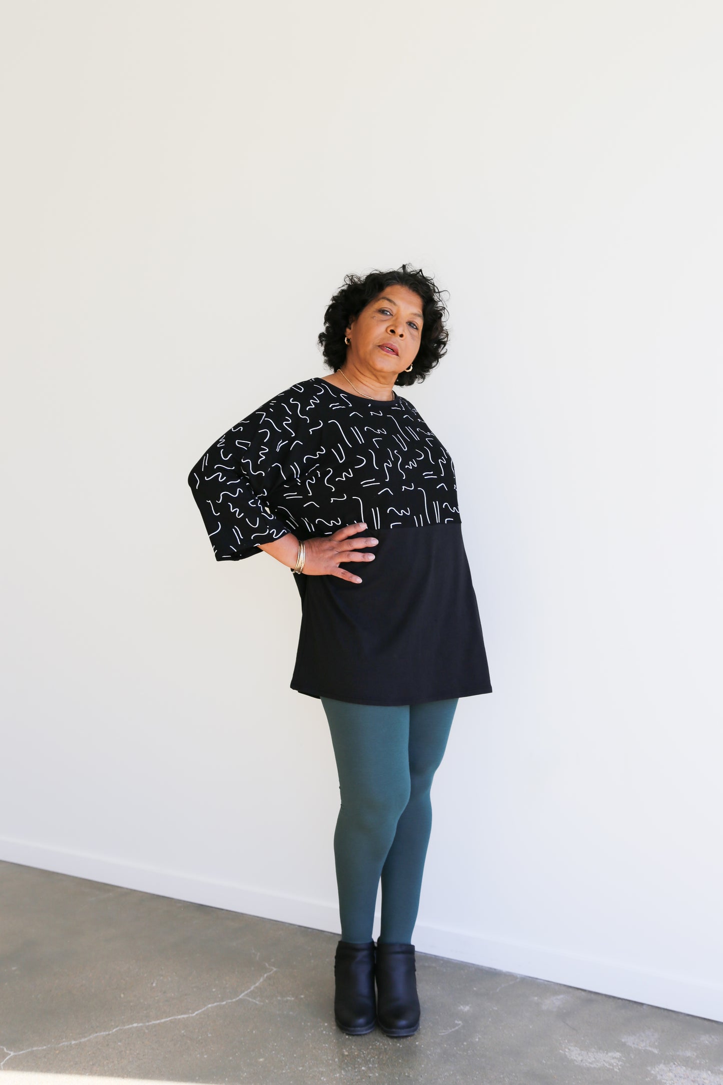 Zero Waste Squiggle Tunic