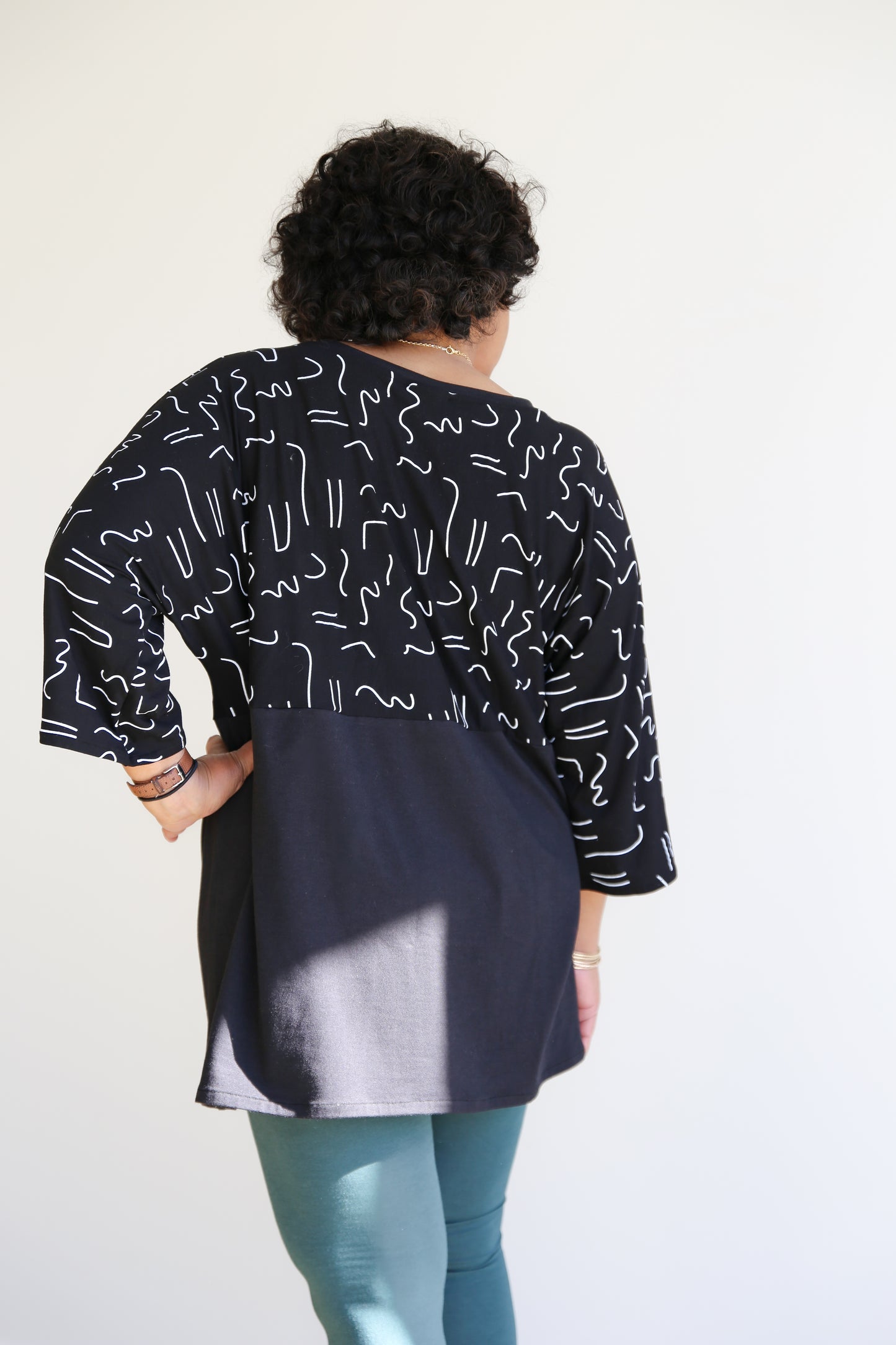 Zero Waste Squiggle Tunic