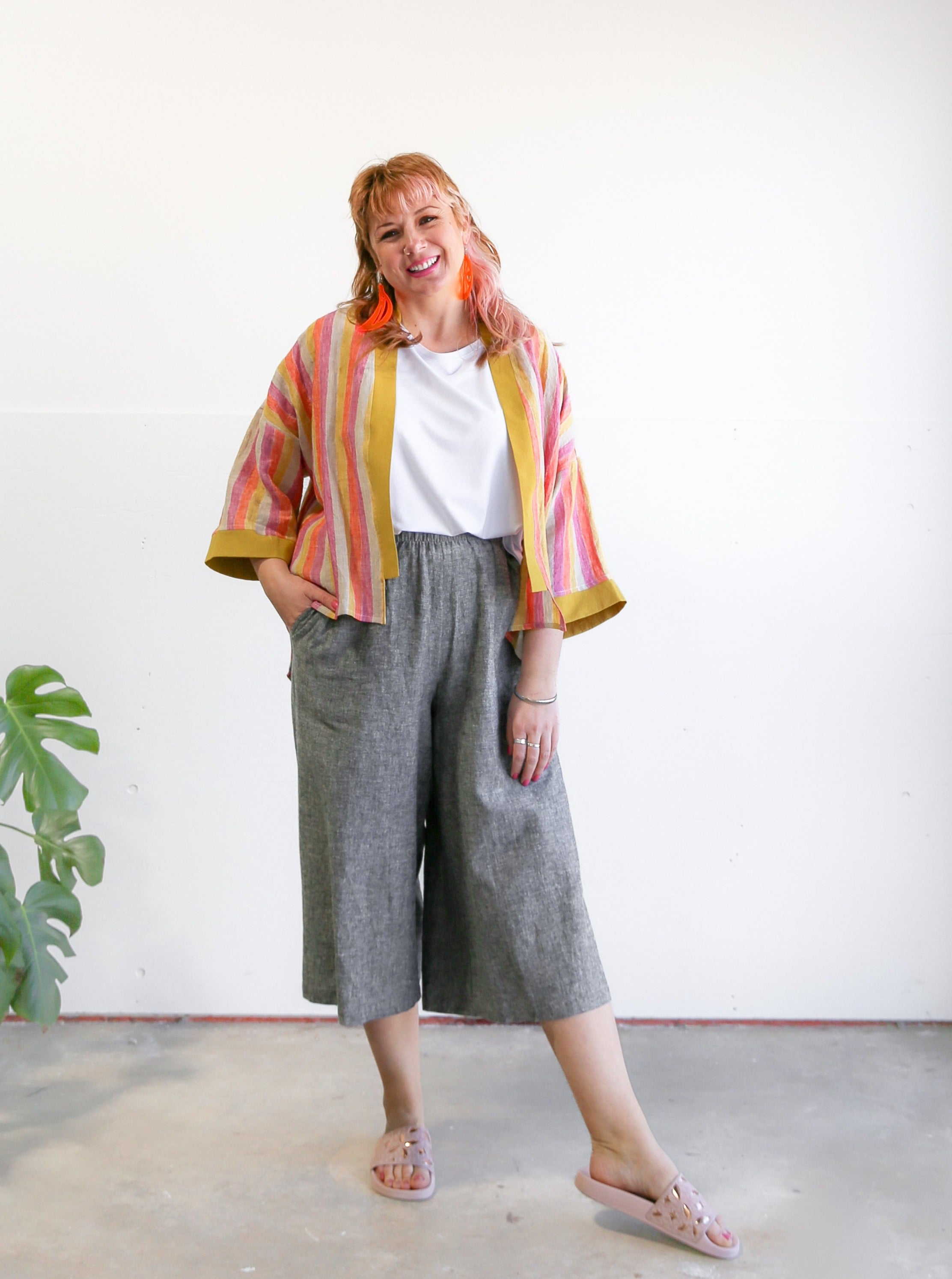 SUNSEA 21SS ITALY HEMP WIDE PANTS - スラックス