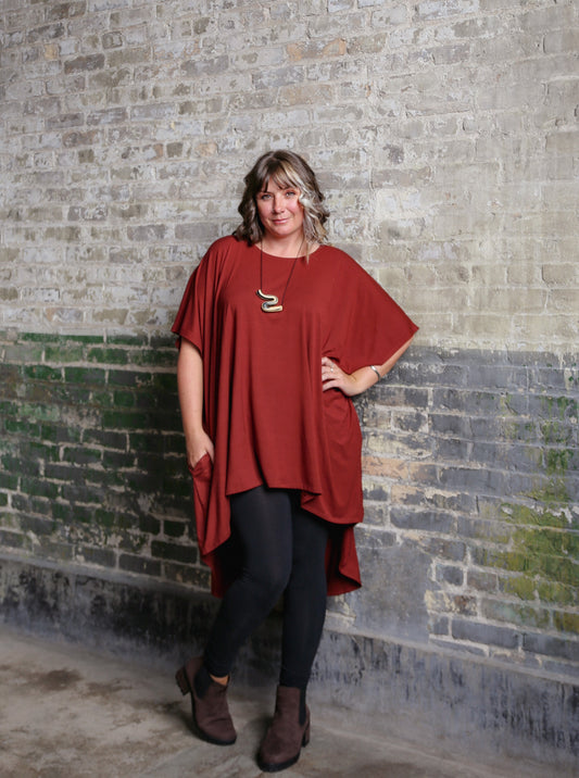 Lizzy Long Tunic Top