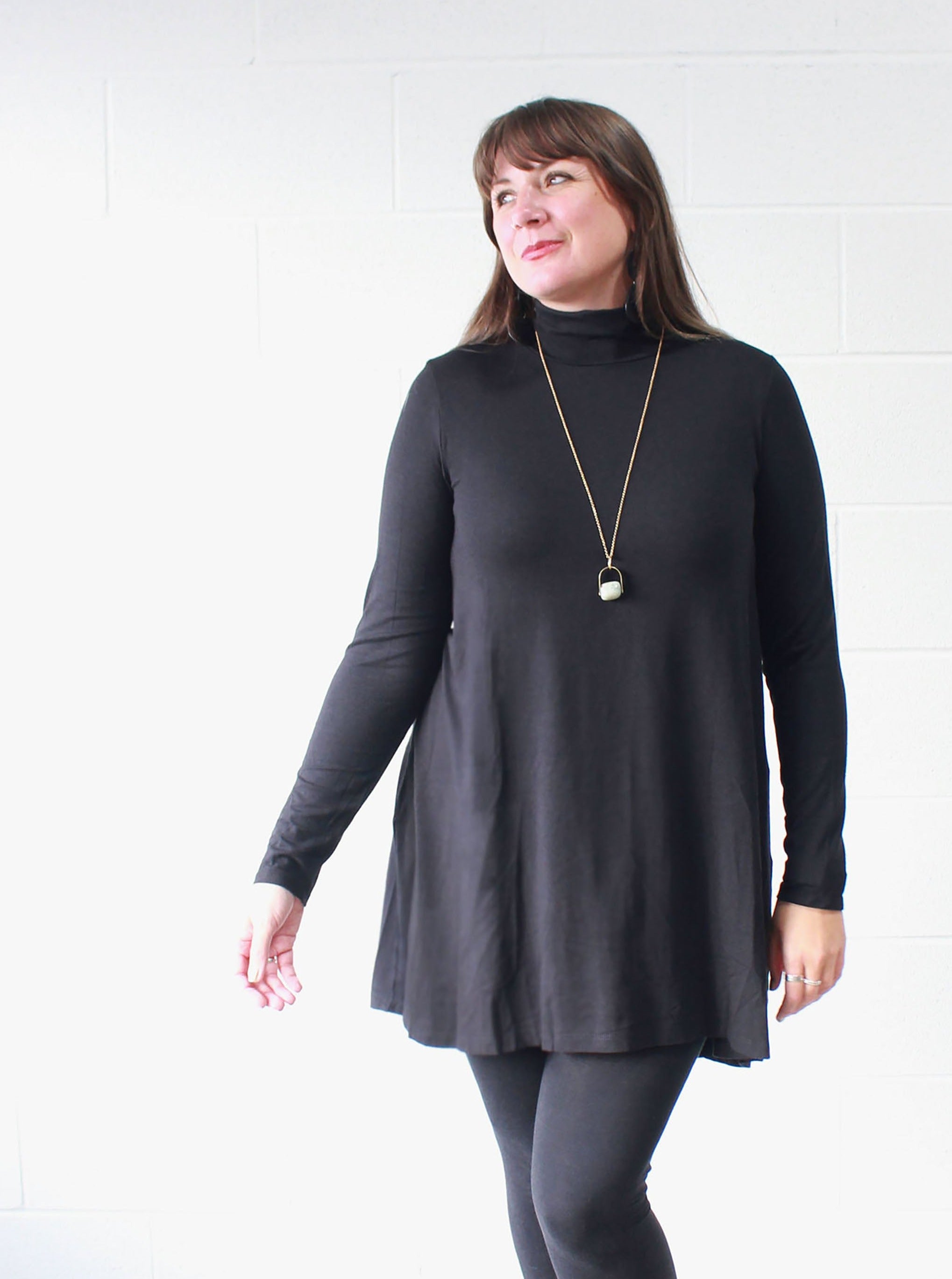 Tunic 2025 length turtlenecks