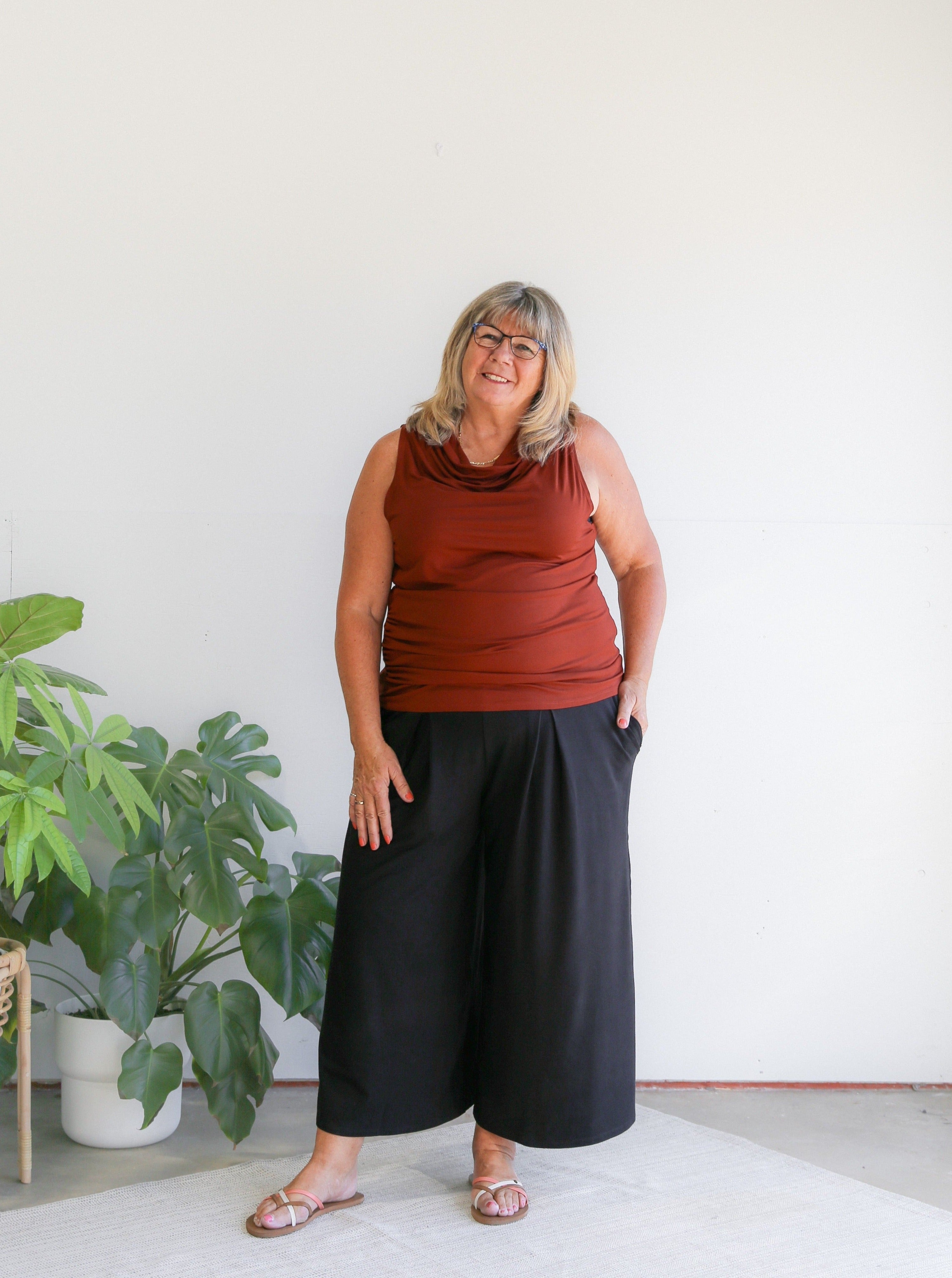 Bamboo Wide Leg Pants – Sarah Sue Design